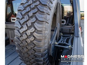 Jeep Gladiator Adjustable Stand up Tire Carrier - In-Bed by DV8